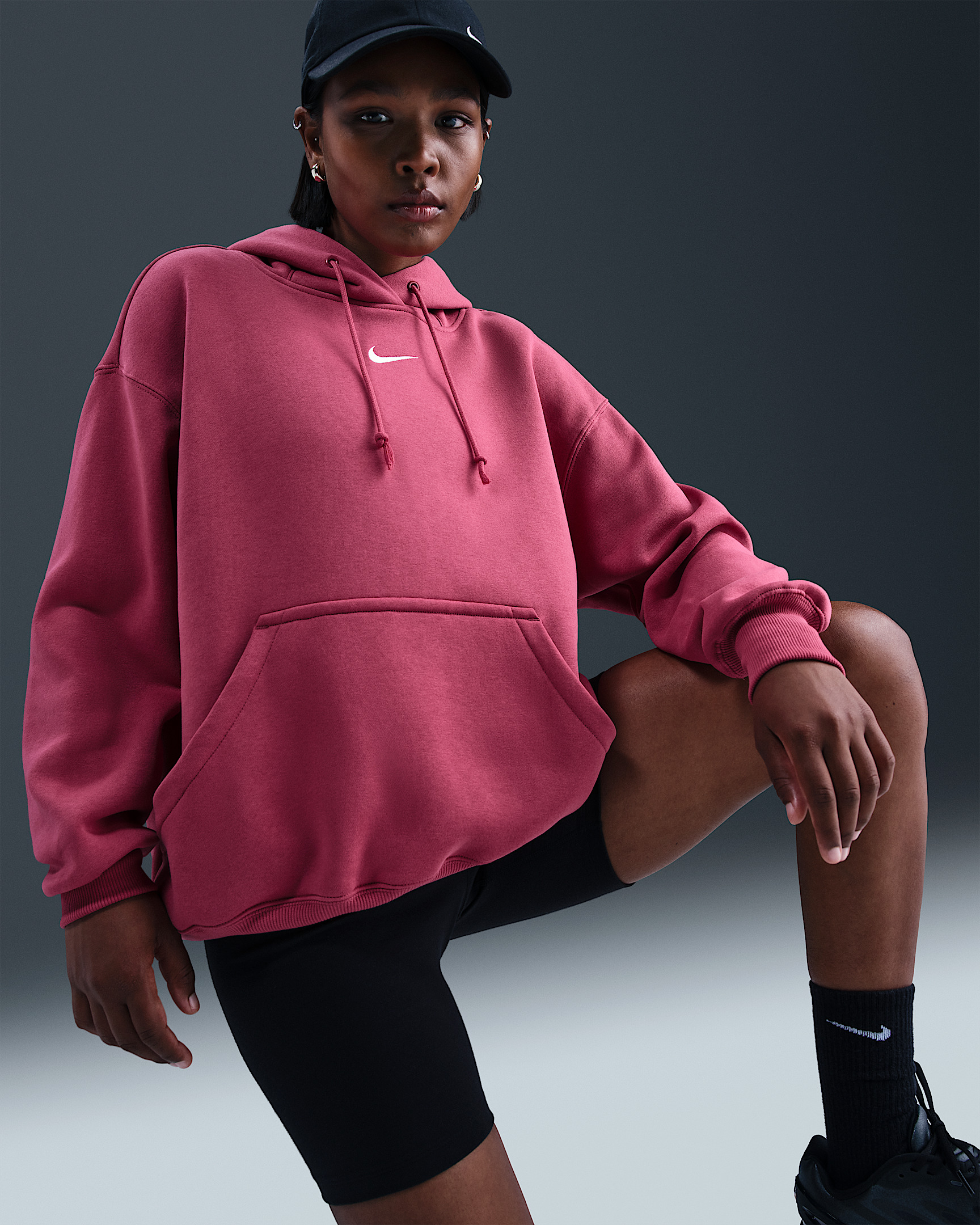 Nike Sportswear Phoenix Fleece Women's Oversized Pullover Hoodie - 3