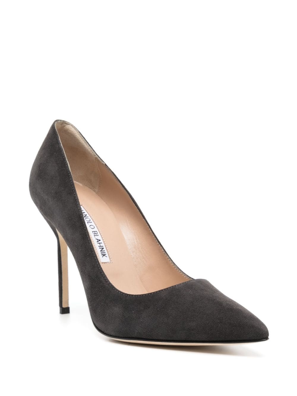 BB 100mm suede pumps - 2