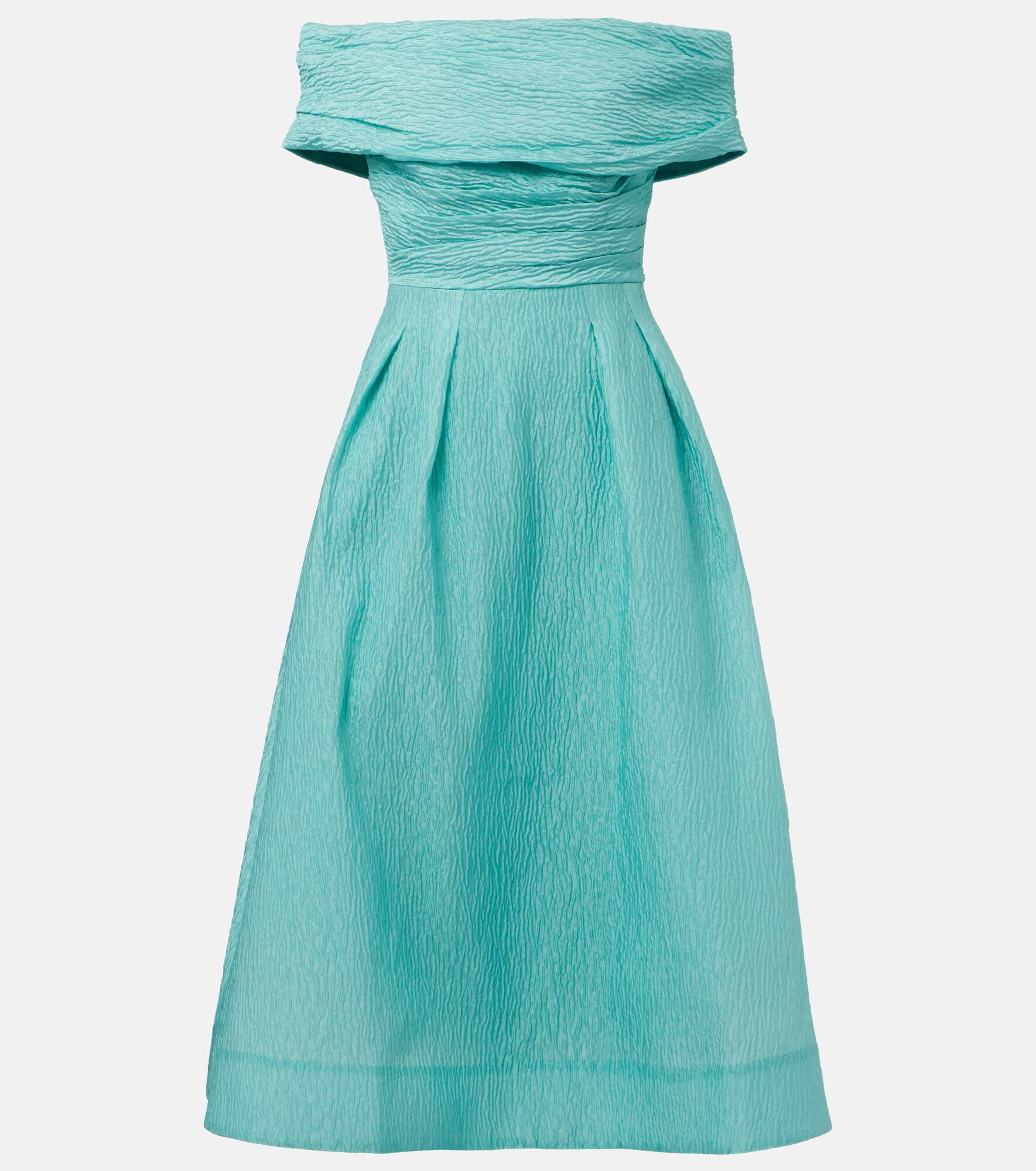 Adalyn off-shoulder midi dress - 1