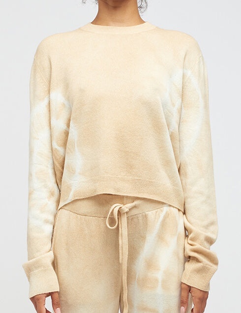 SPIRAL CITY DYED CASHMERE WOMEN’S CREW - 2