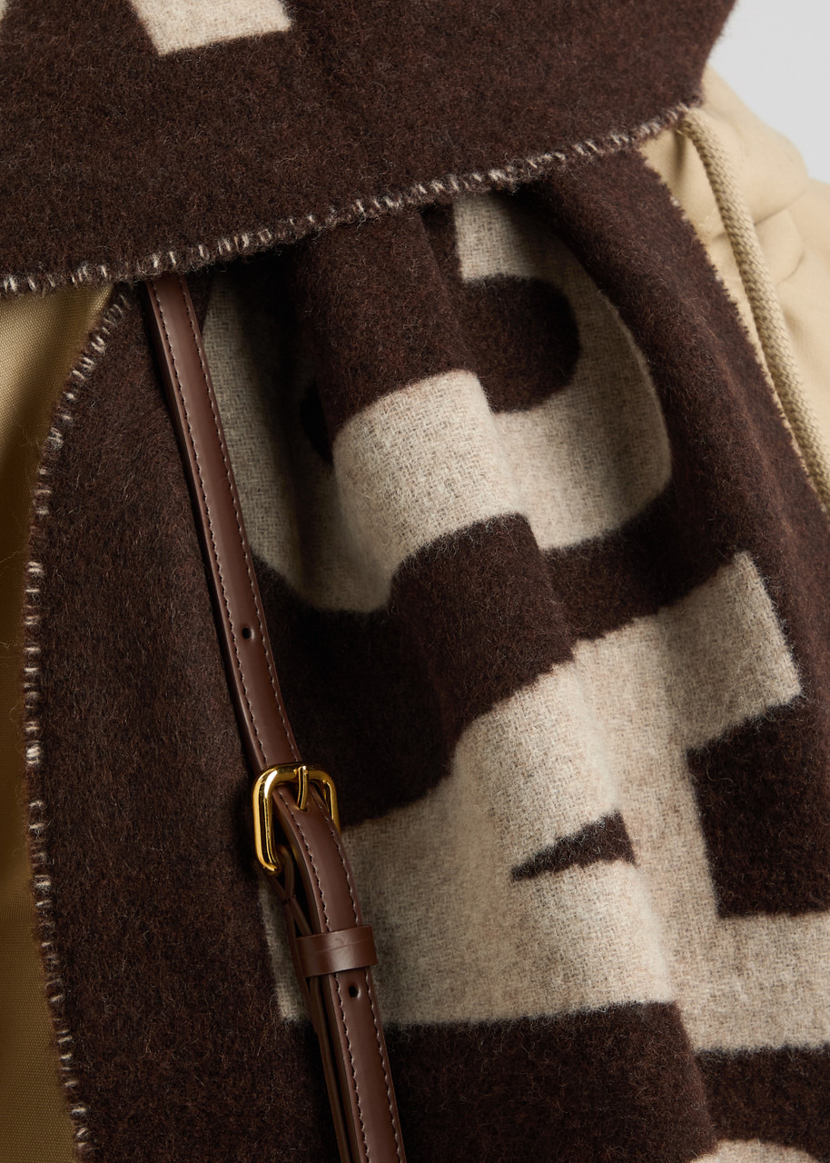 Jacquemus Le Écharpe Logo-intarsia Wool Scarf - 3