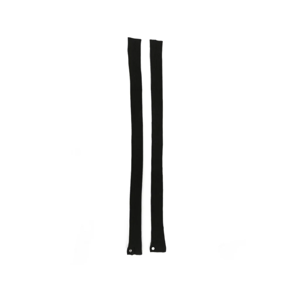 Rick Owens Black Gloves Men - 1