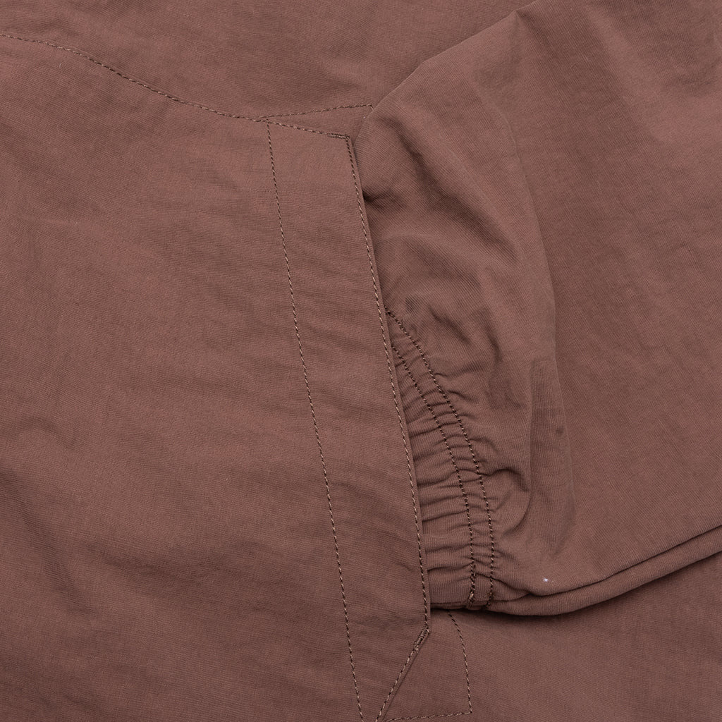 NYLON BEACH SHELL - COFFEE - 4