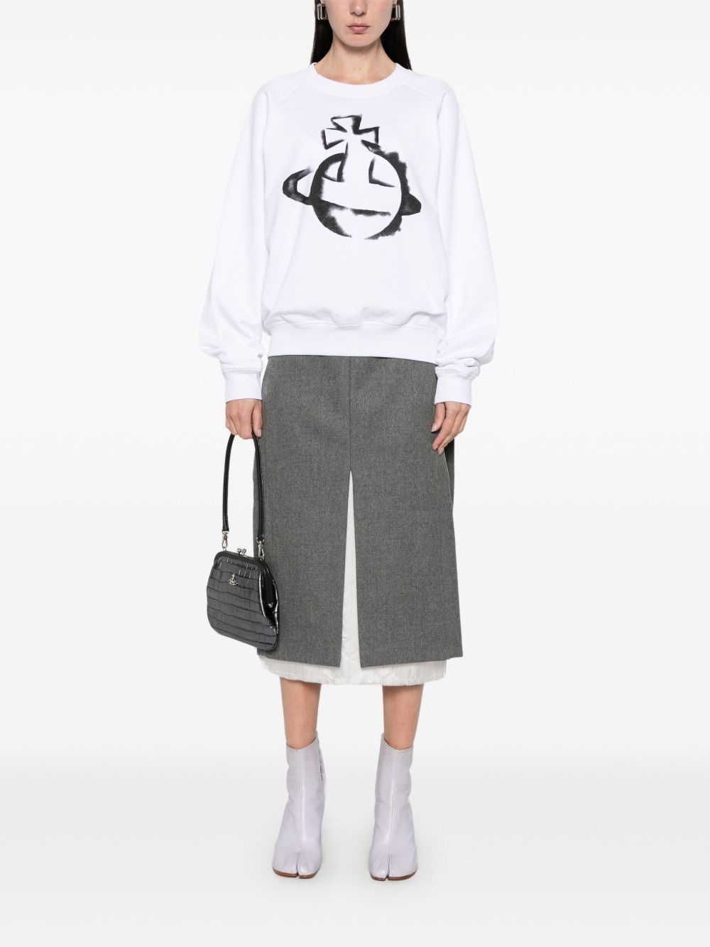 Orb-print sweatshirt - 2