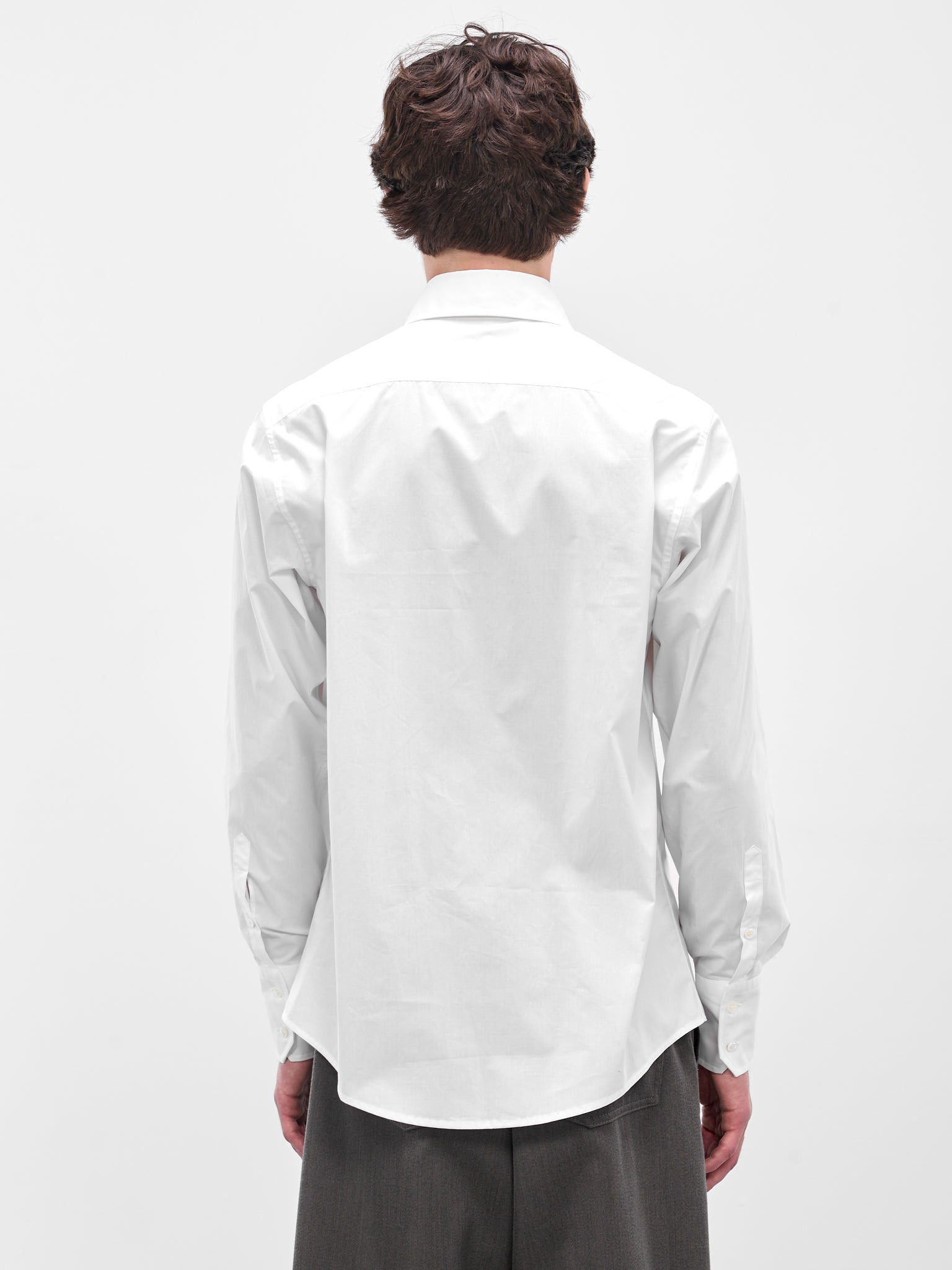 White Classic Dress Shirt - 3