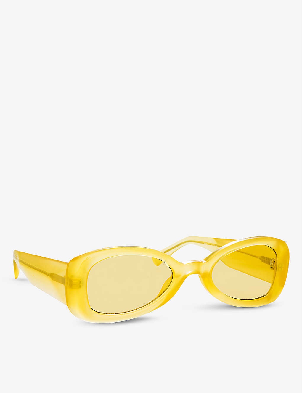Linda Farrow x Dries Van Noten oval-frame acetate sunglasses - 1