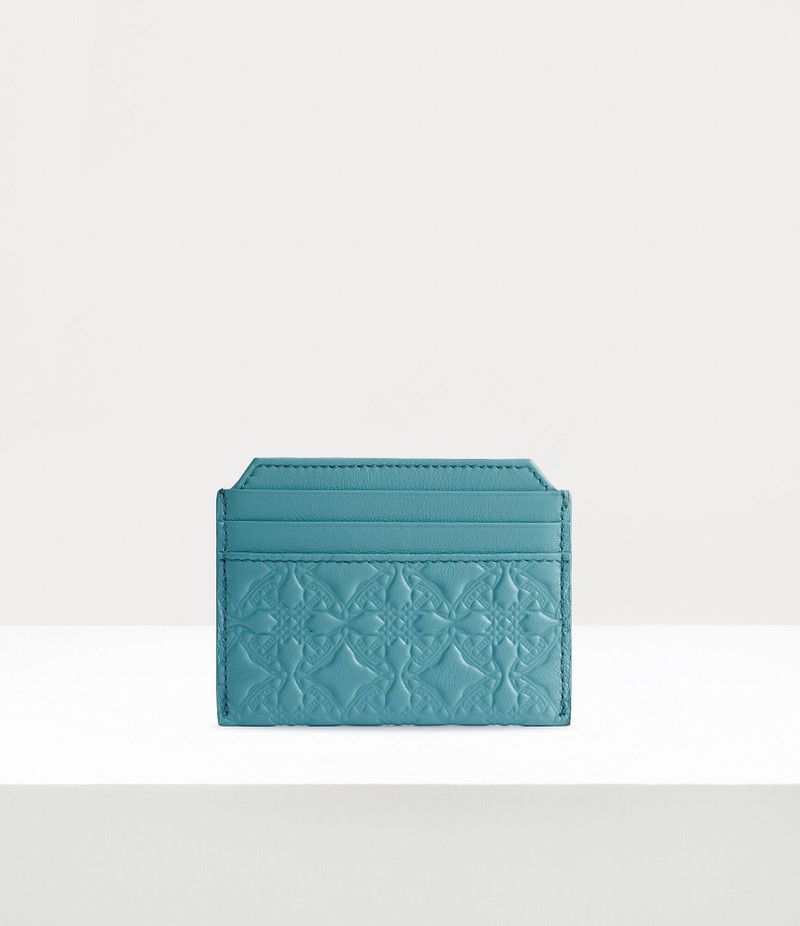 Vivienne Westwood EMBOSSED SLIM CARD HOLDER outlook
