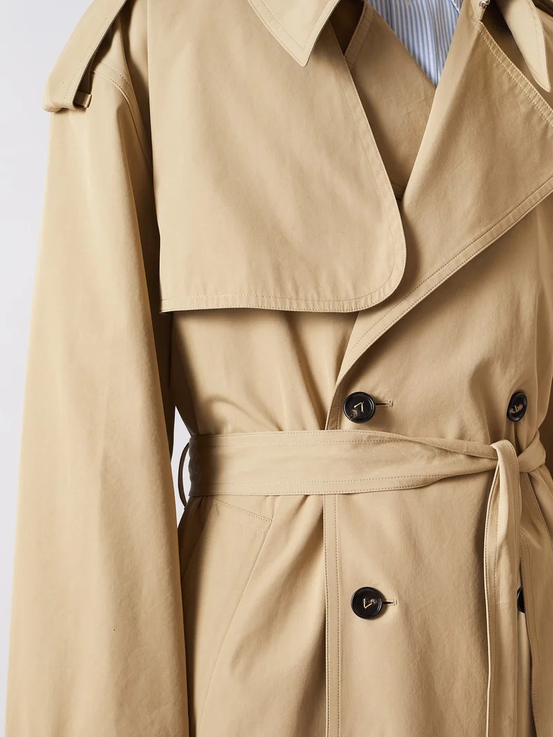 Bottega Veneta Double-breasted trench coat | matchesfashion