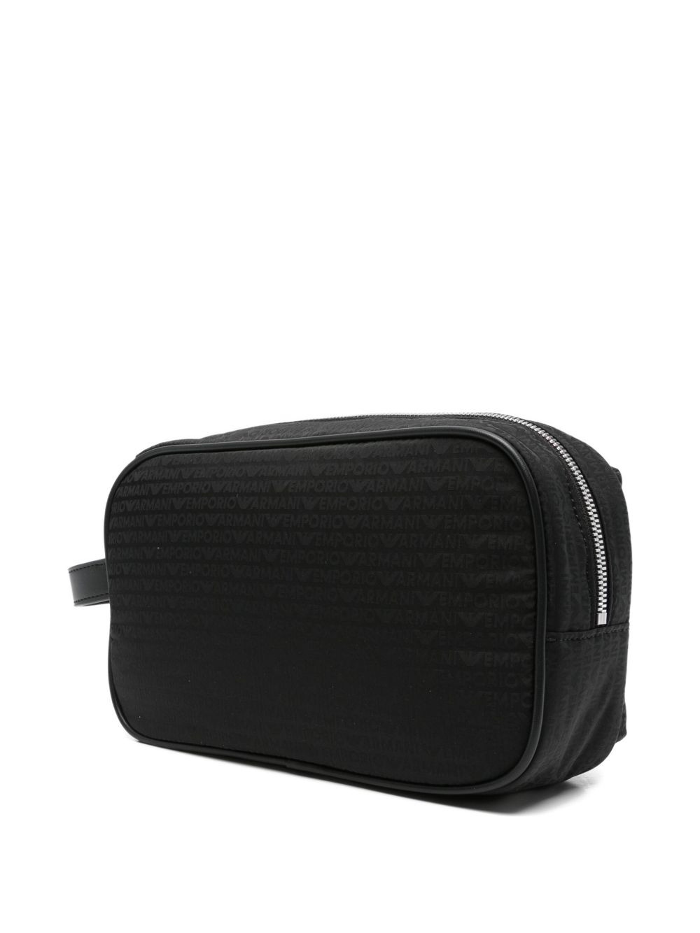 logo-lettering wash bag - 2