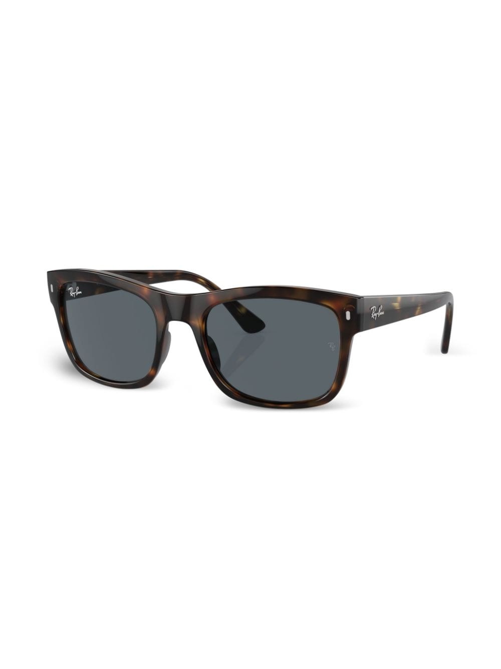 tortoiseshell-effect square-frame sunglasses - 2