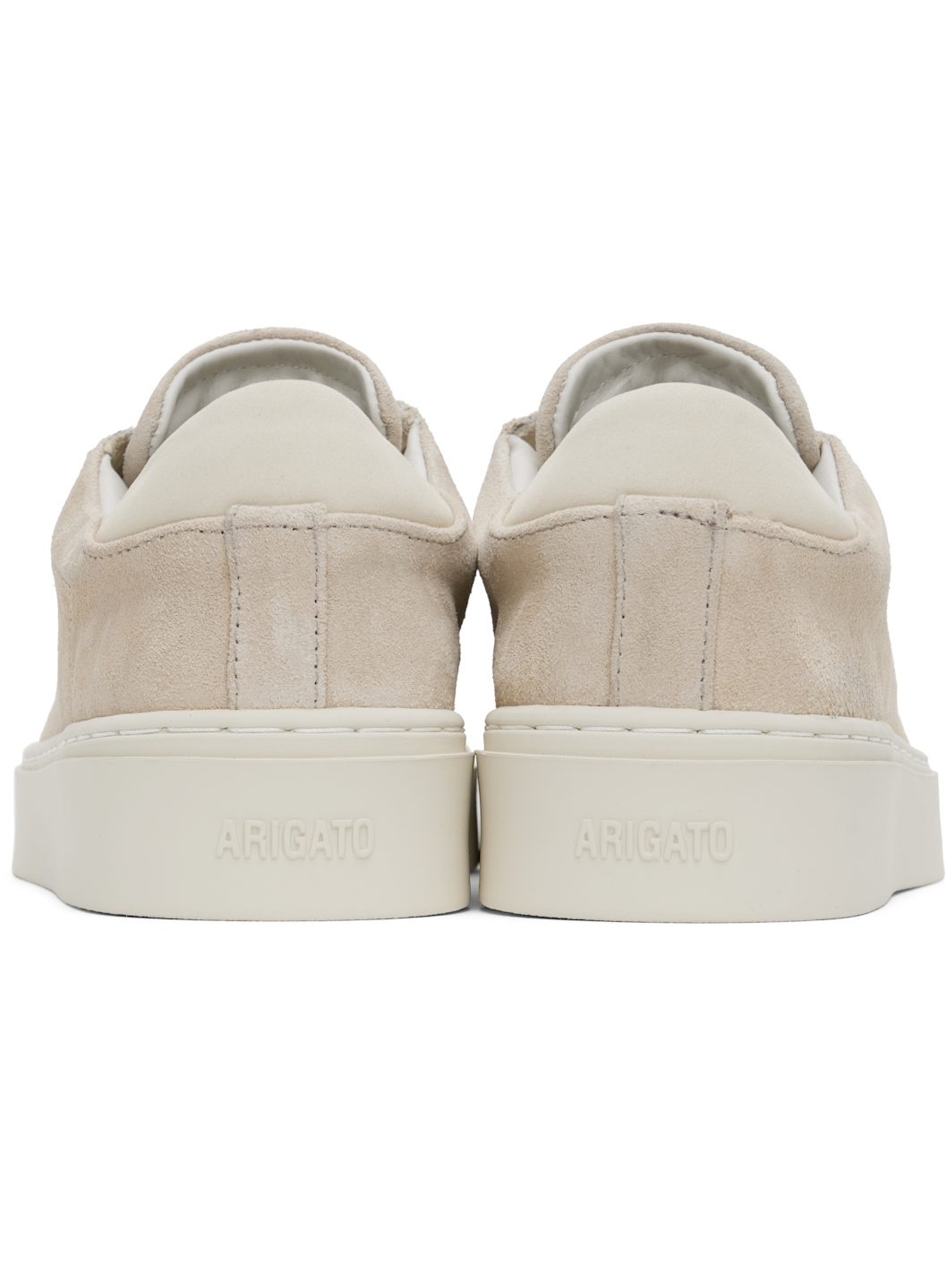 Taupe Court Suede Sneakers - 2