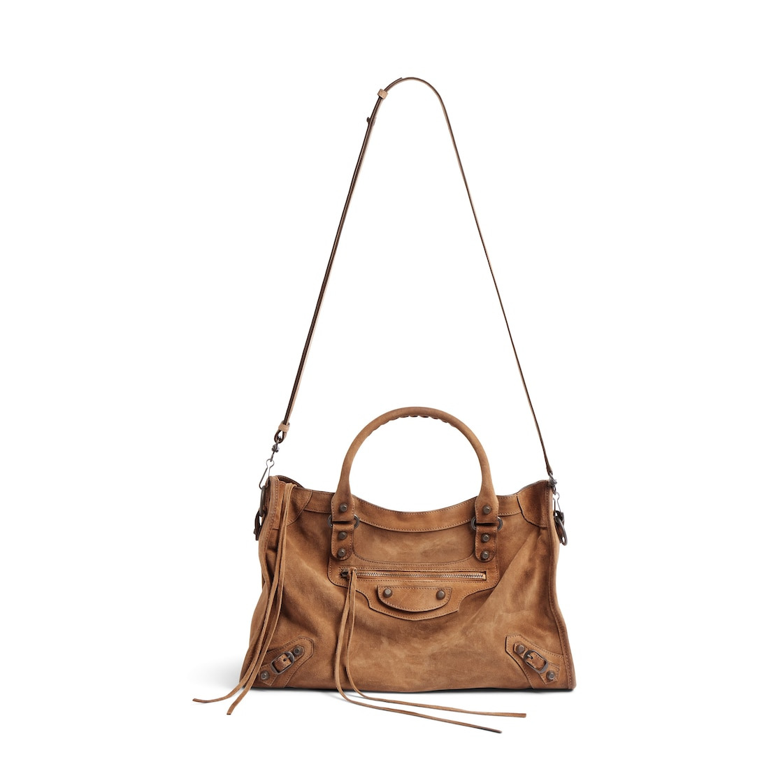 Women's Le City Bag Medium in Camel - 4
