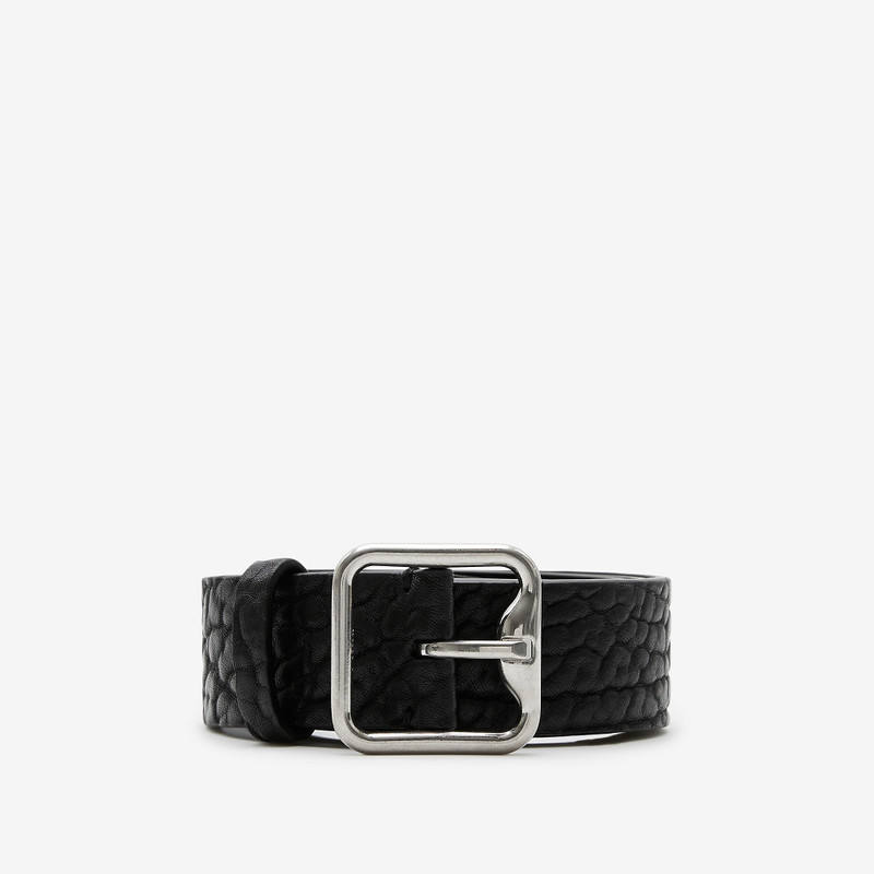 Leather B Buckle Belt - 1