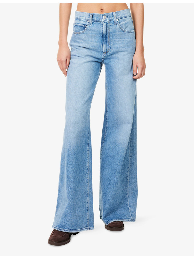 "Cameron 34"" Wide-Leg Denim Jeans" 3