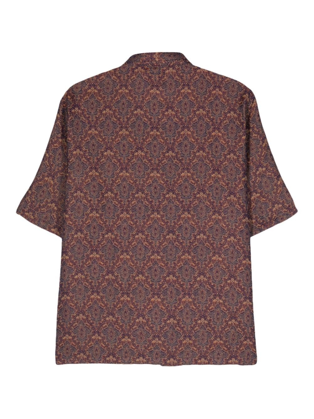 patterned-jacquard shirt - 2