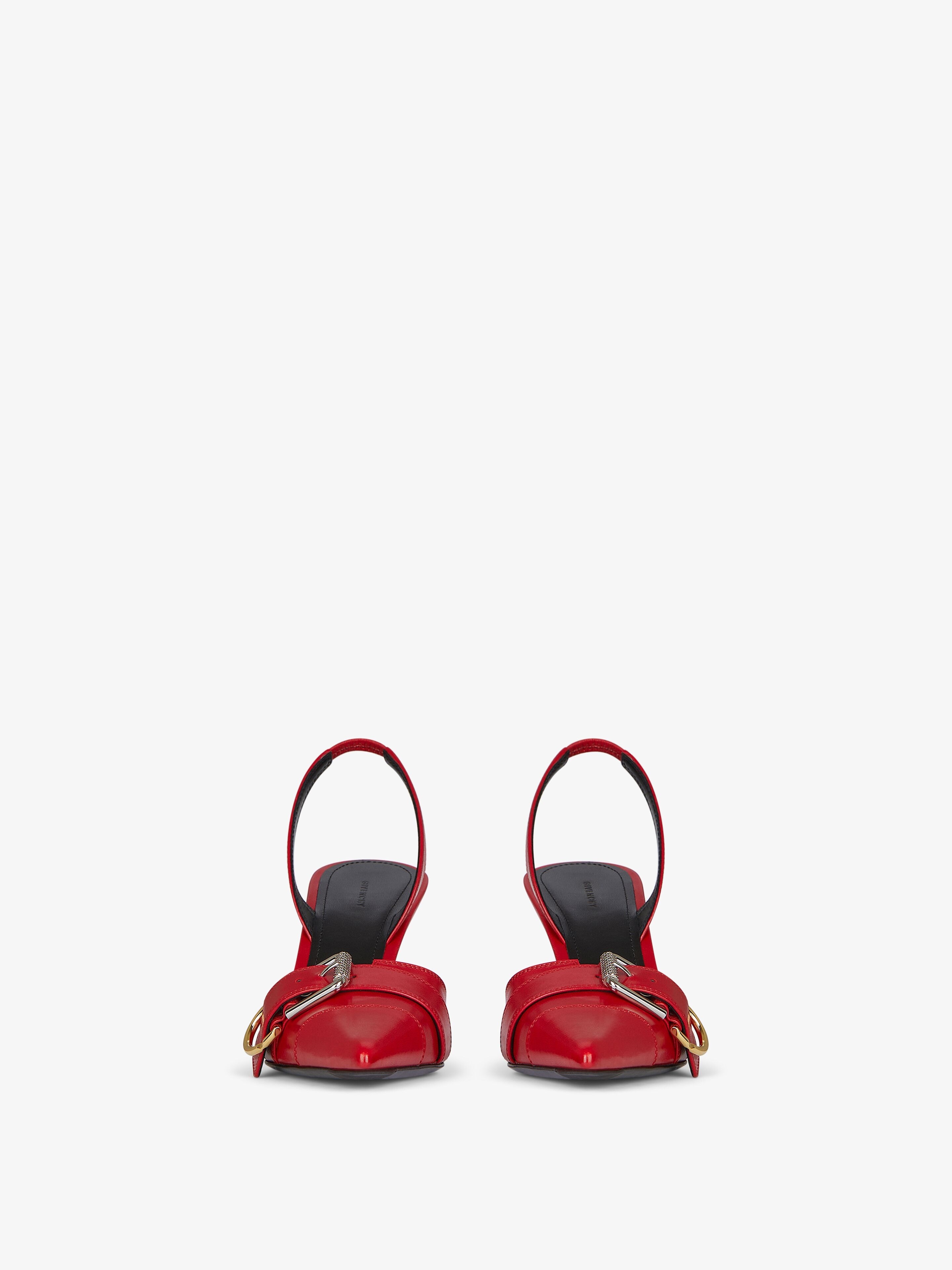 VOYOU SLINGBACKS IN LEATHER - 2
