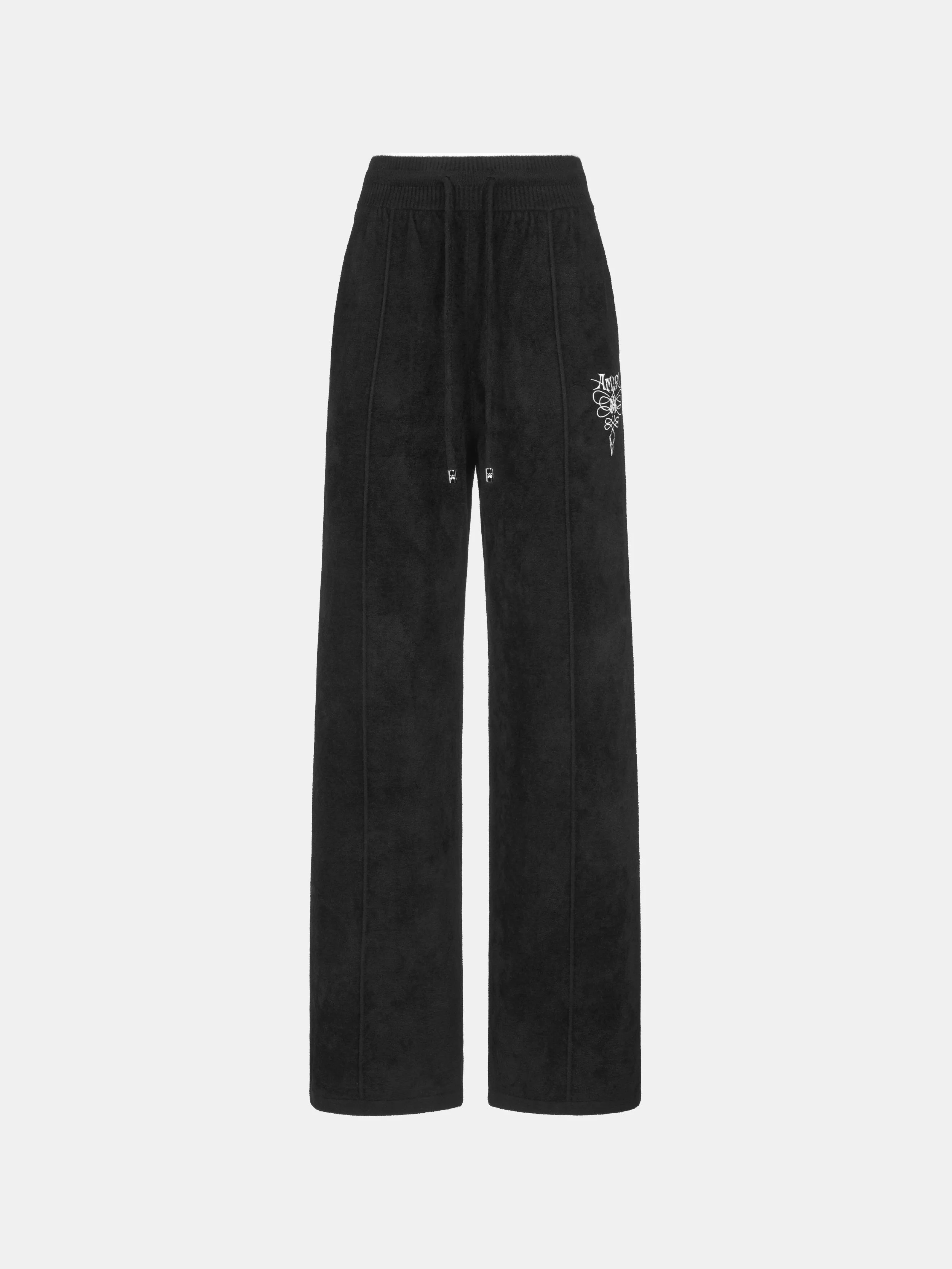 WOMEN'S COLLEGIATE VELVET TRACK PANT - 1