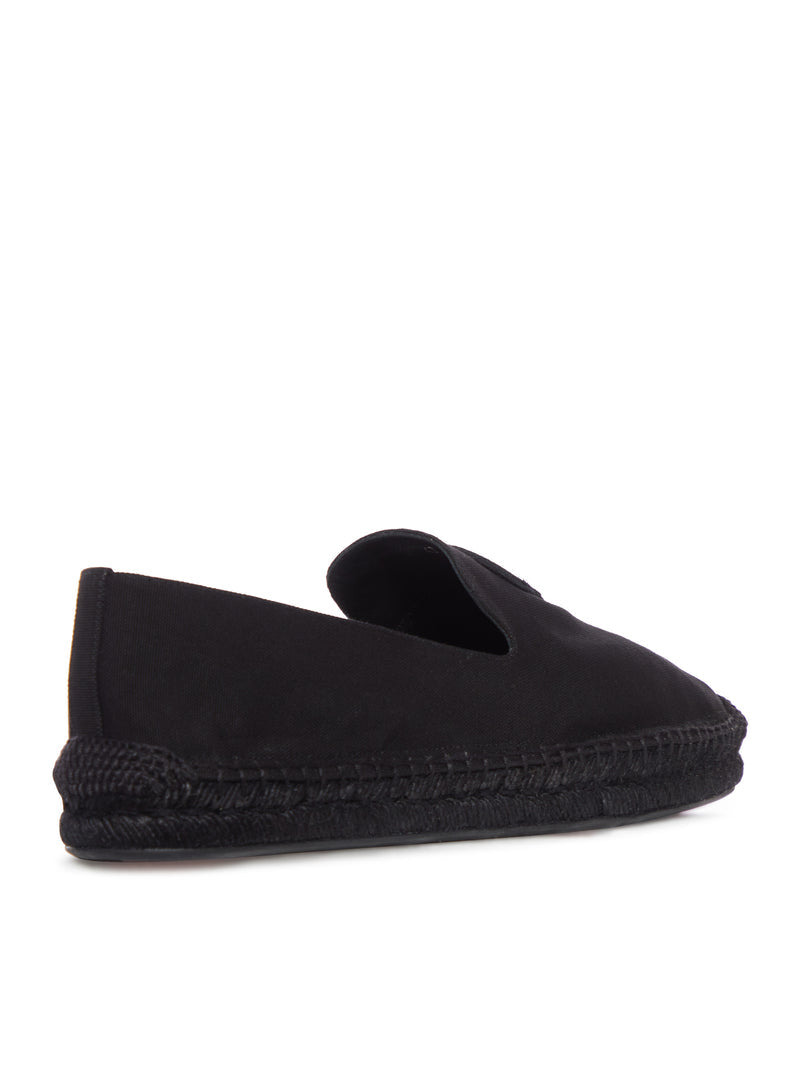 Christian Louboutin Men Nanou Mooncrest Ivy Canvas Espadrilles - 3