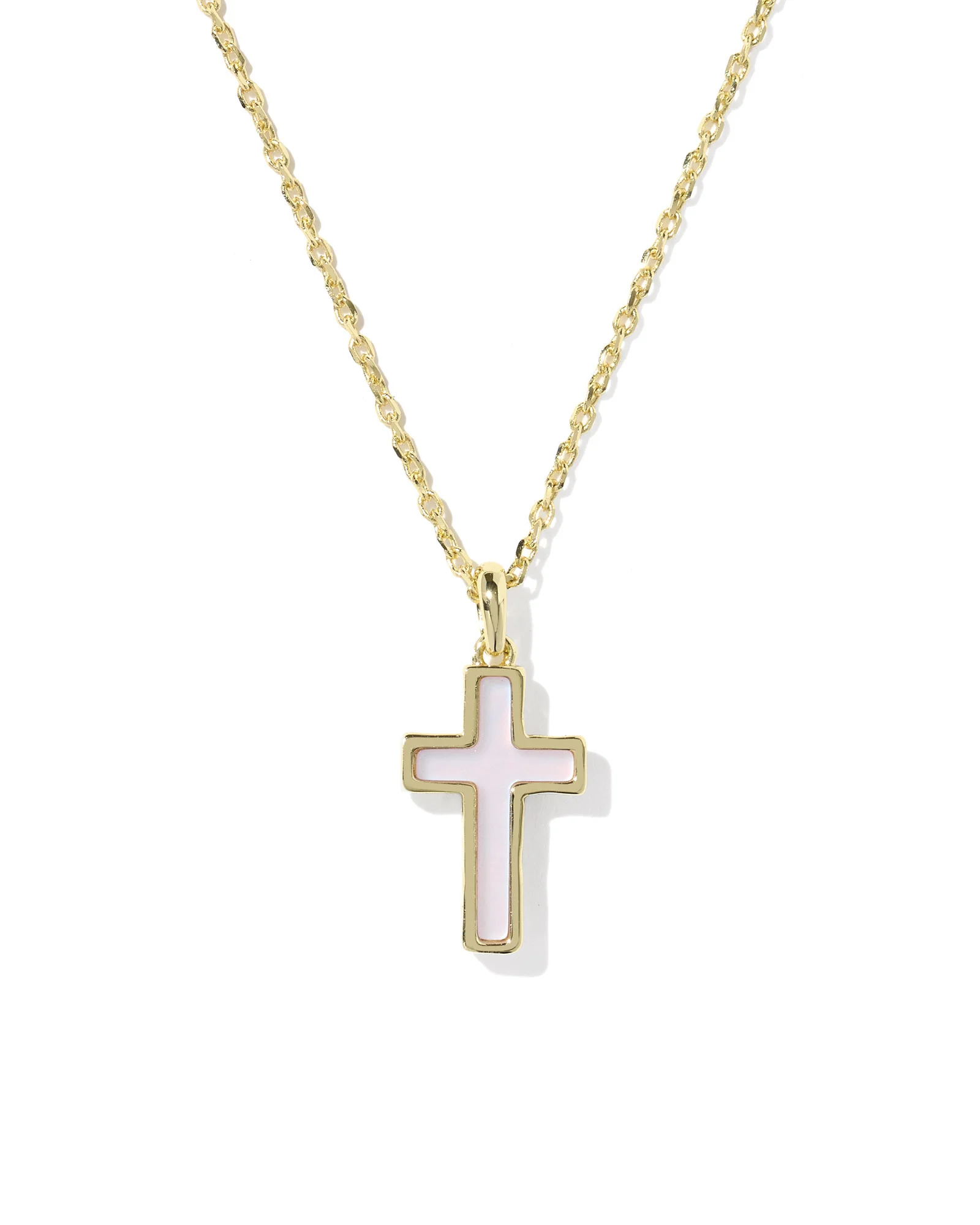 Cross Gold Pendant Necklace - 1