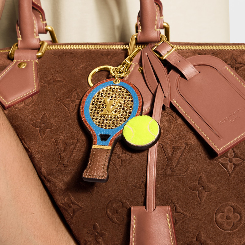 LV Tennis Racket Key Holder and Bag Charm 3