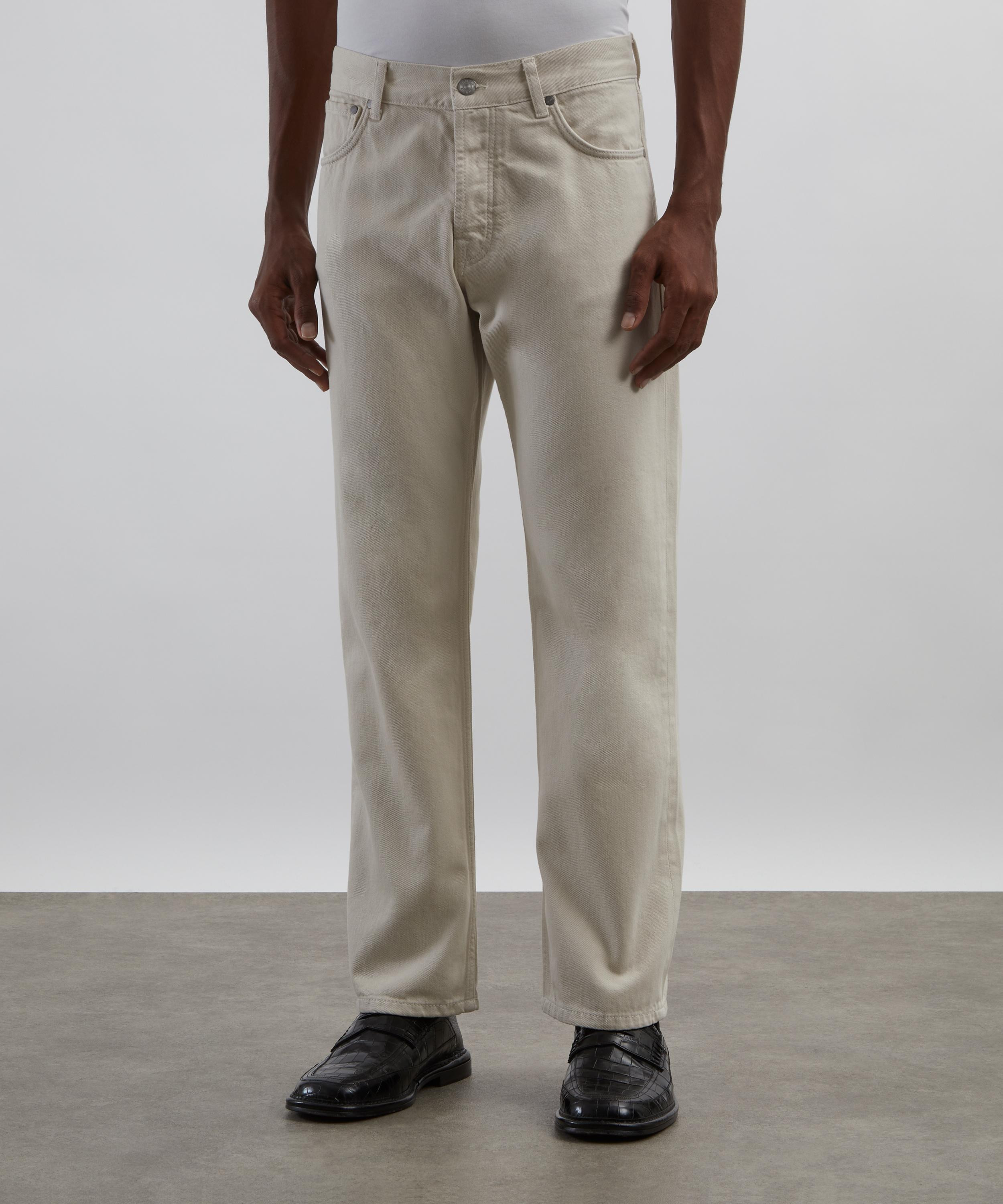 Ivory Sonny Straight-Leg Regular Fit Jeans - 3