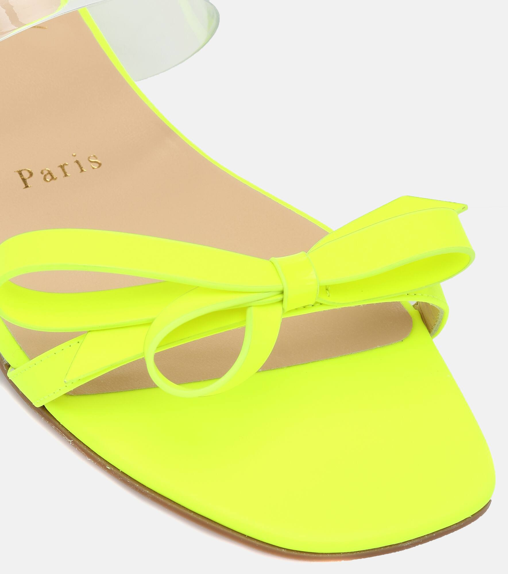 Just Nodo PVC-trimmed leather sandals - 6