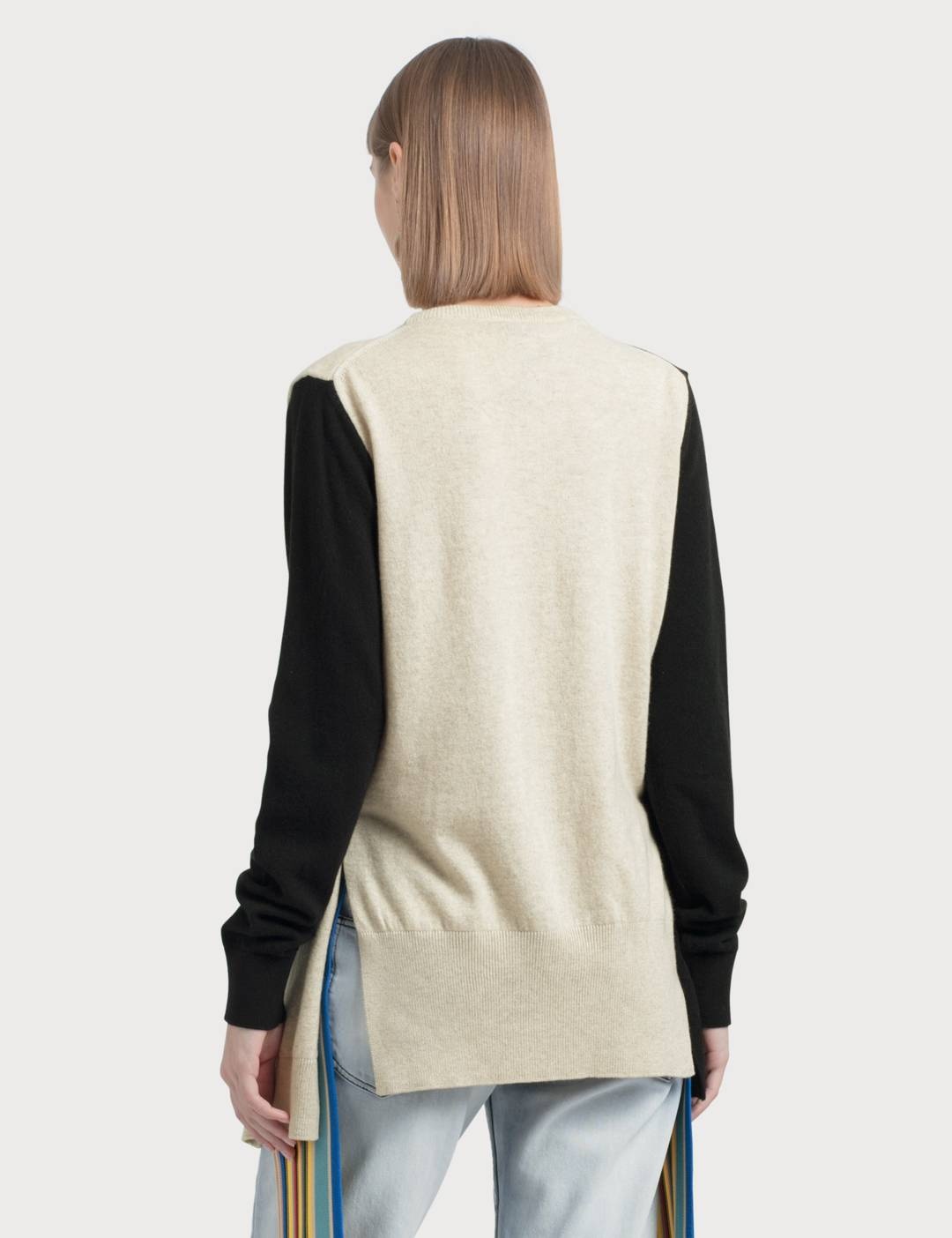 Shoulder Sleeve Sweater - 2