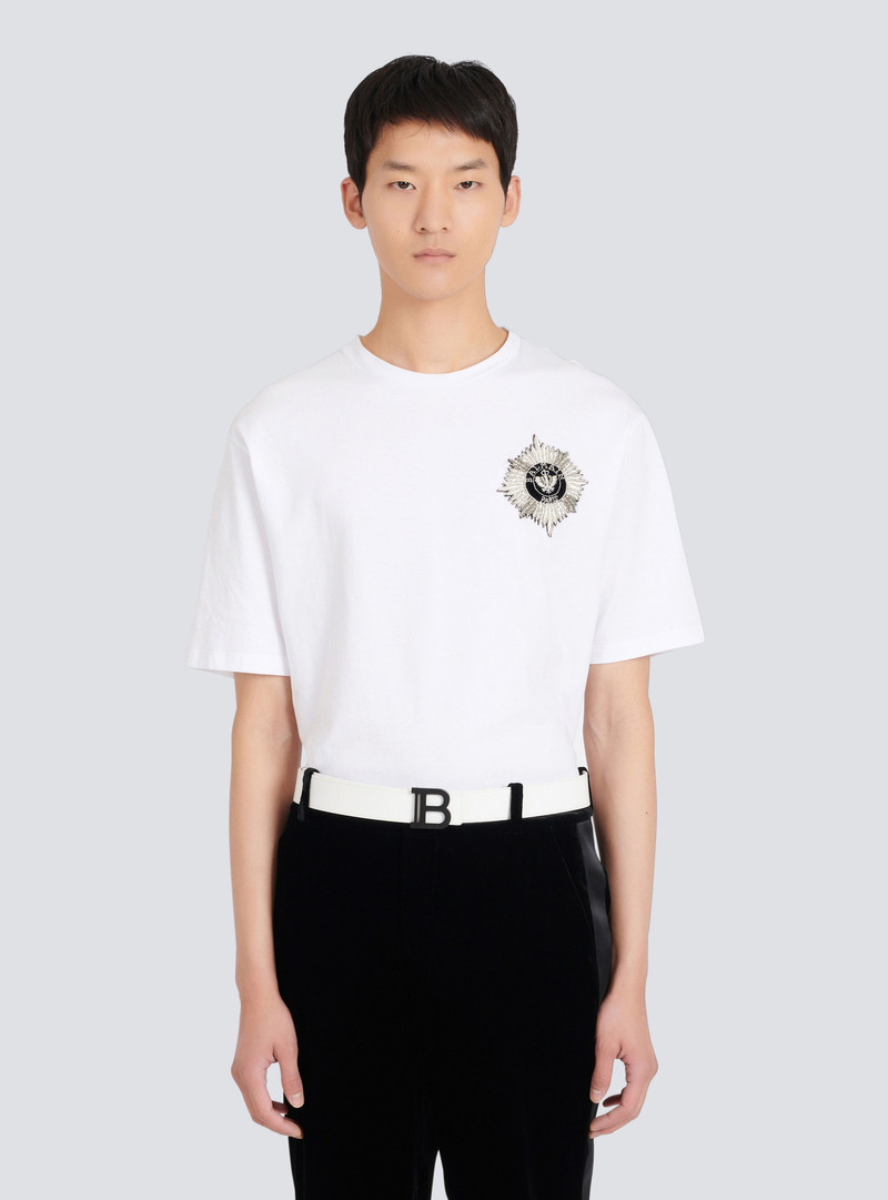 Balmain Smooth leather B-Belt belt outlook