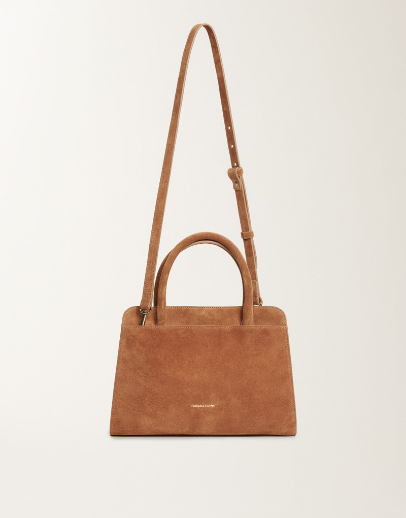 Medium suede handbag 3