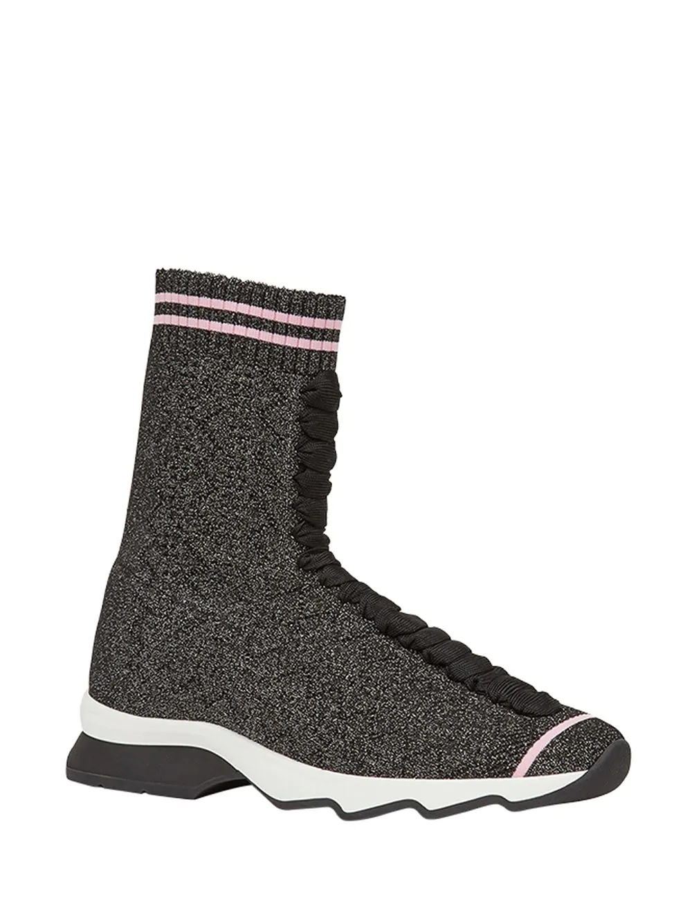 fabric sock sneakers - 2