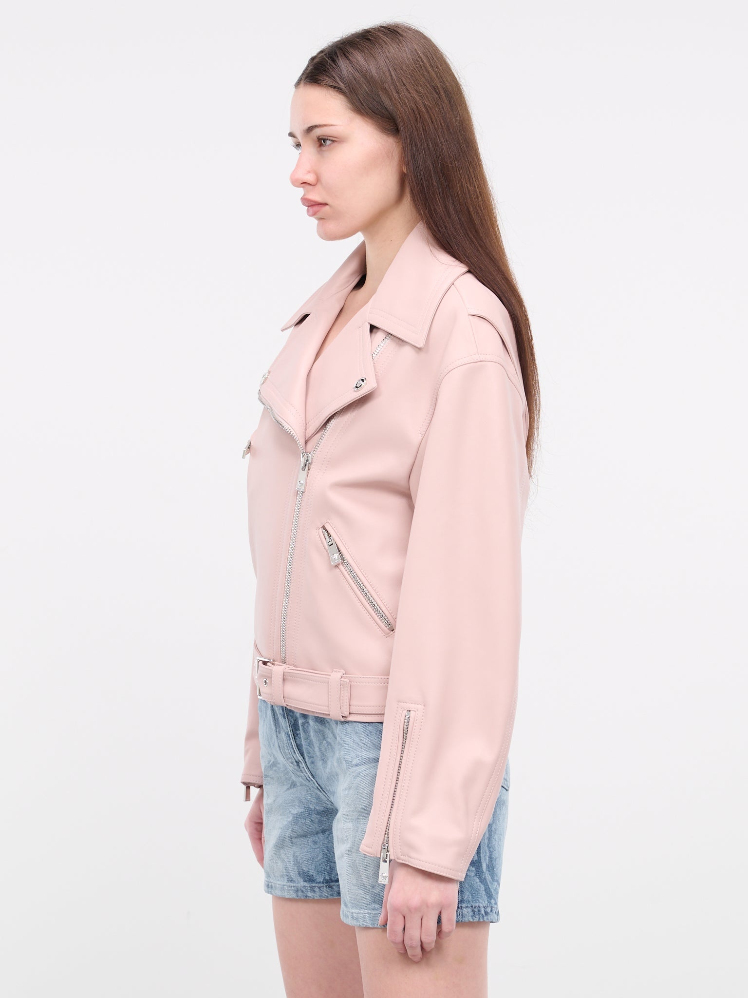 Leather Biker Jacket - 2