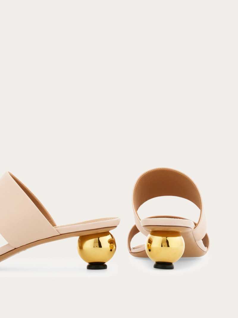Sandal with bauble heel detail 7