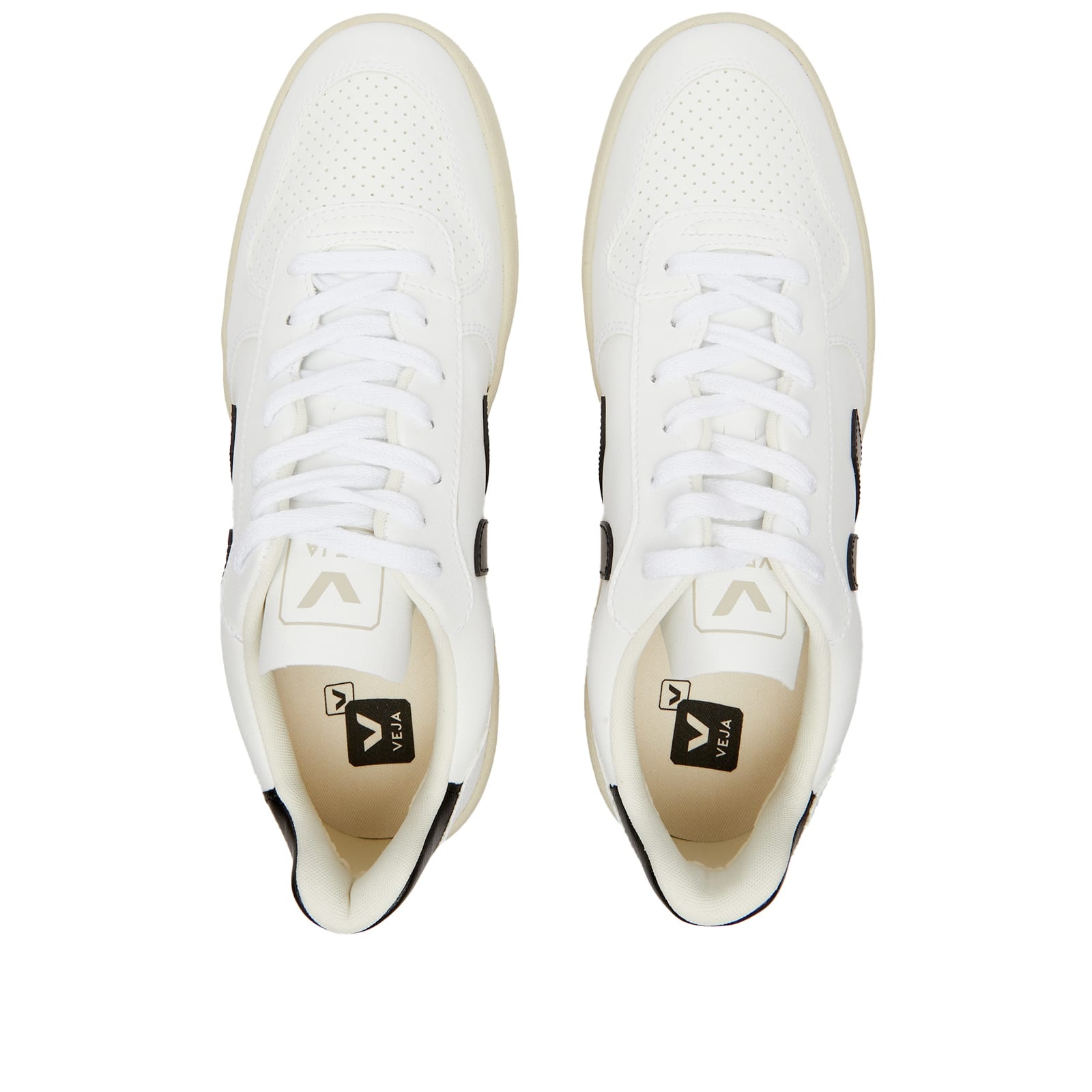 Veja V-10 Leather Basketball Sneaker - 4