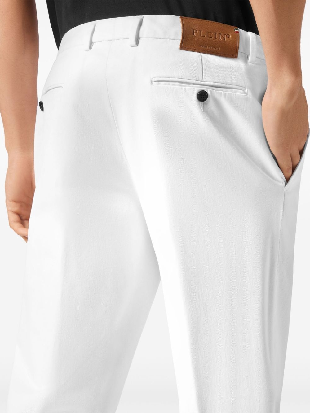 straight-leg chinos - 4