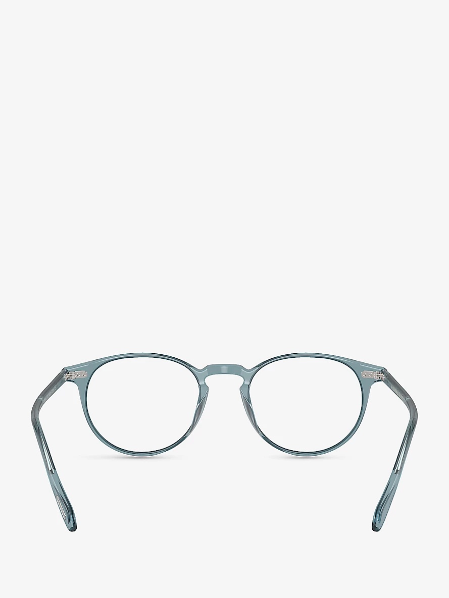 OV5004 Riley round-frame acetate glasses - 4