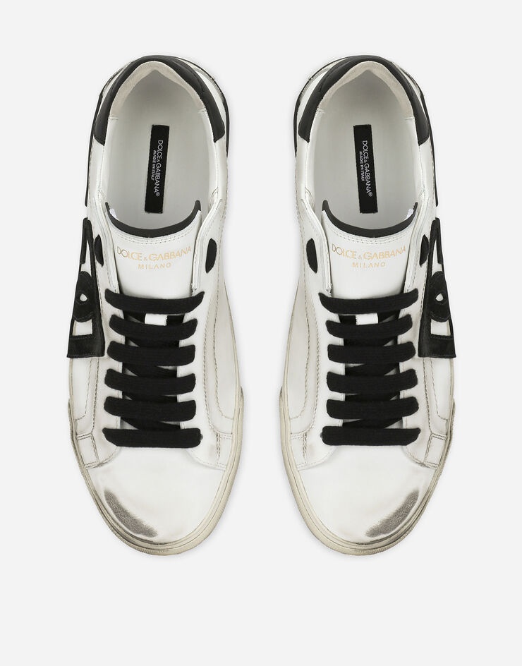 Calfskin Portofino Vintage sneakers - 4