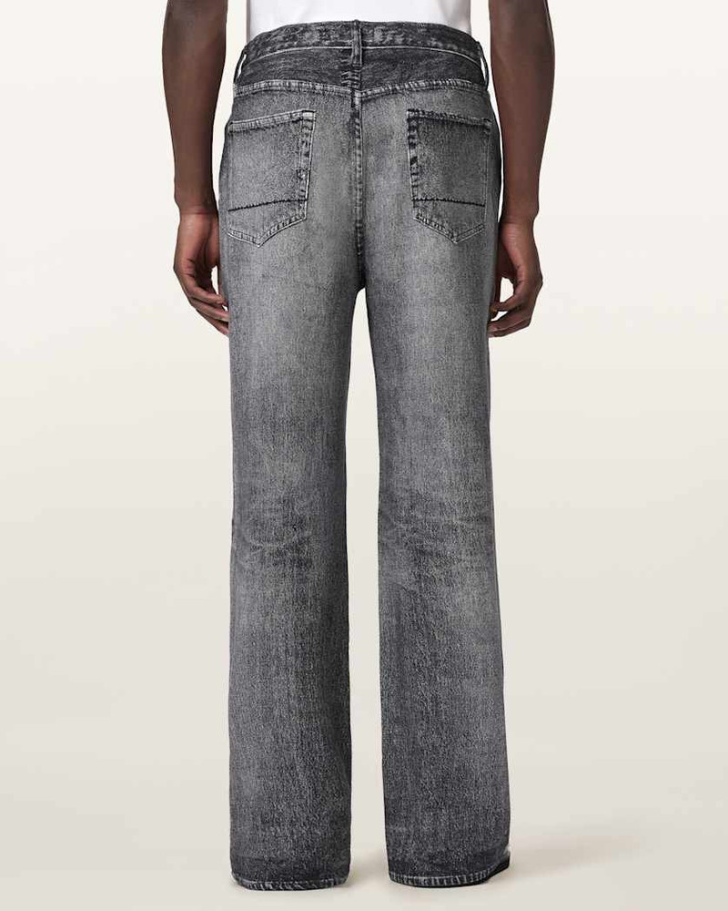 LENNY ILLUSION OF DENIM WIDE LEG PANTS 6