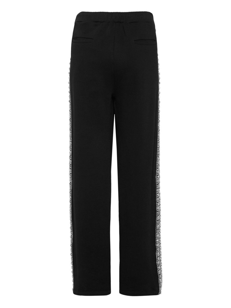 PHILIPP PLEIN crystal-embellished track pants outlook
