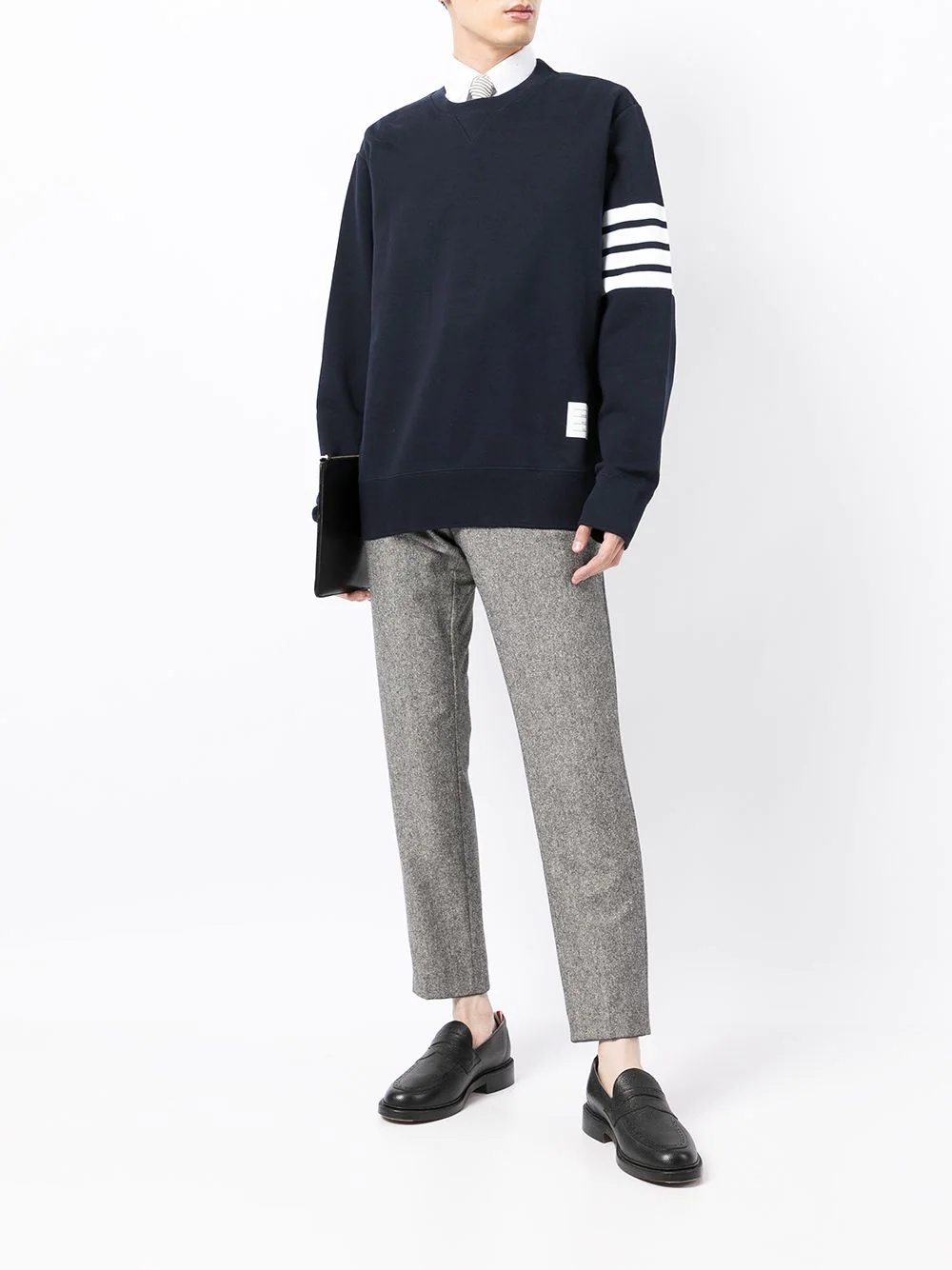 4-Bar stripe sweatshirt - 2