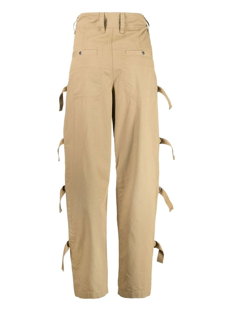 Isabel Marant Étoile Keowina high-waisted tapered trousers outlook