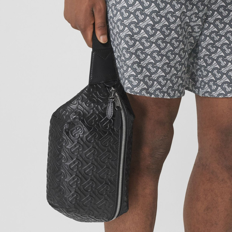 Embossed Monogram Leather Sonny Bum Bag 12