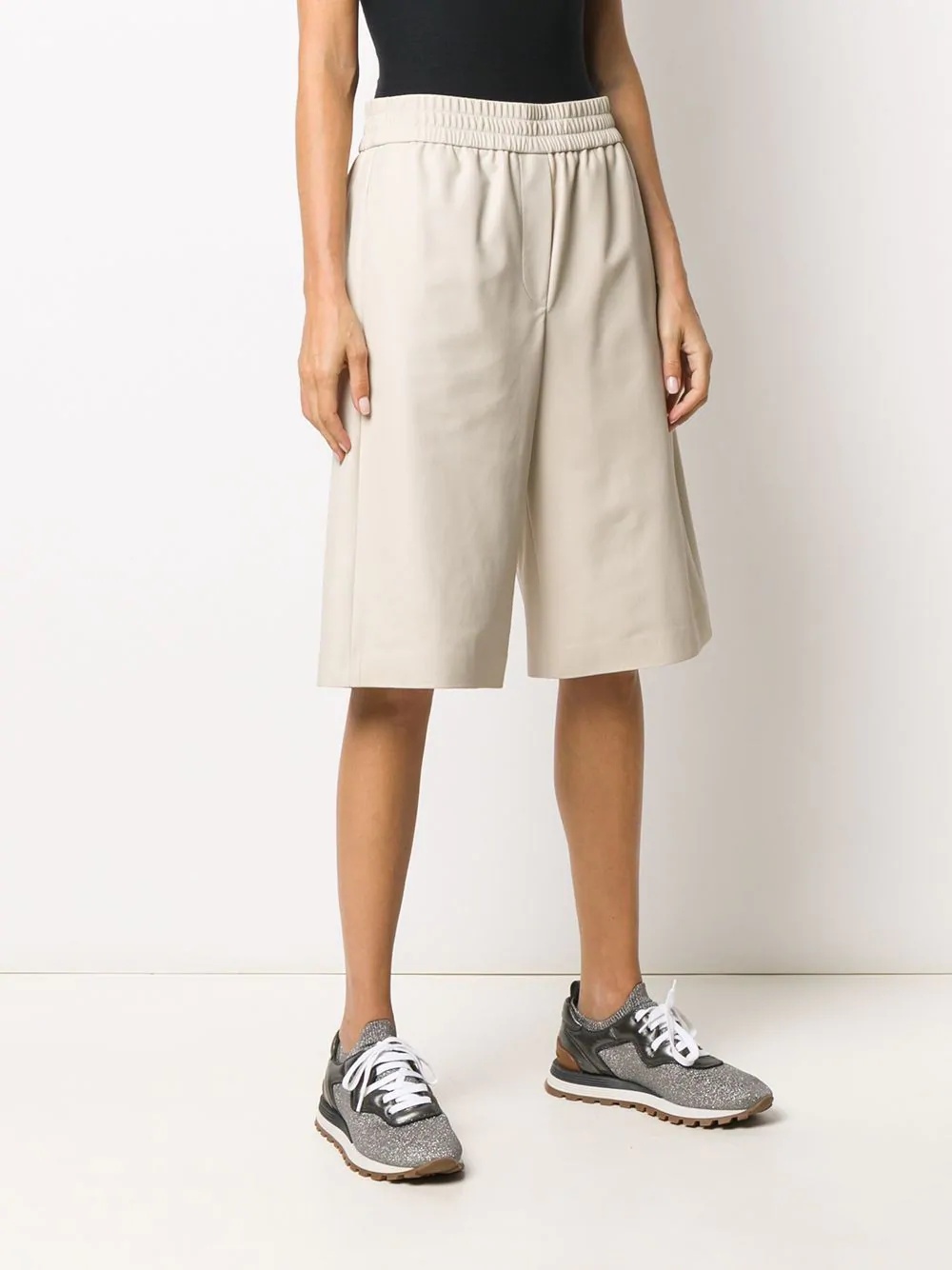 wide-leg bermuda shorts - 3