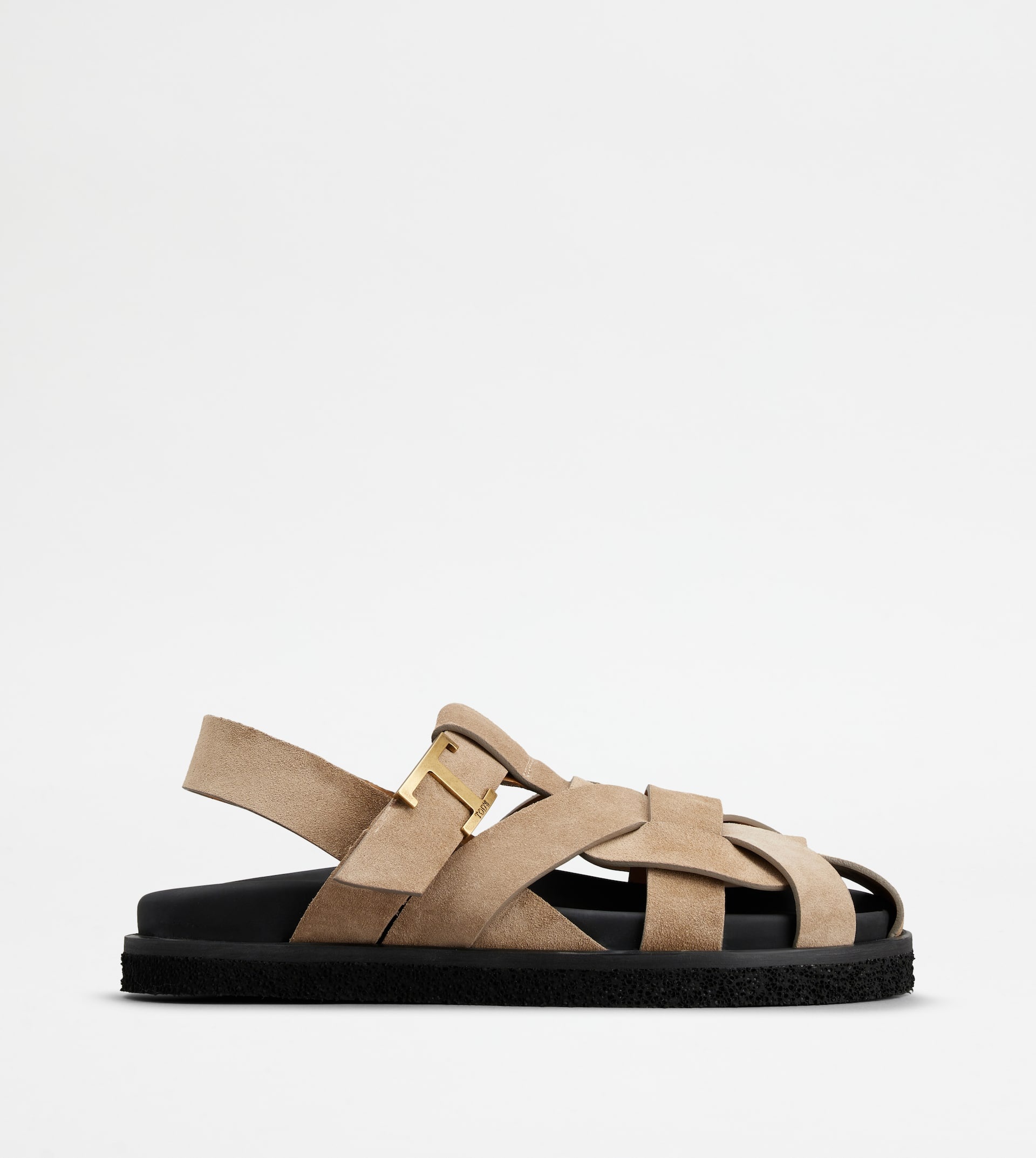 T TIMELESS SANDALS IN SUEDE - BROWN - 1