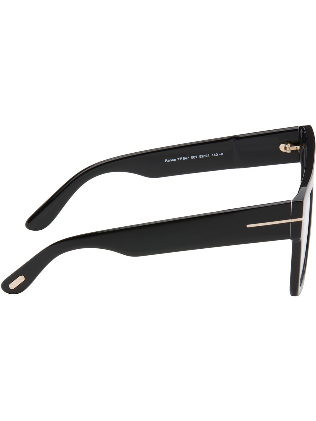 Black Renee Square Glasses - 2