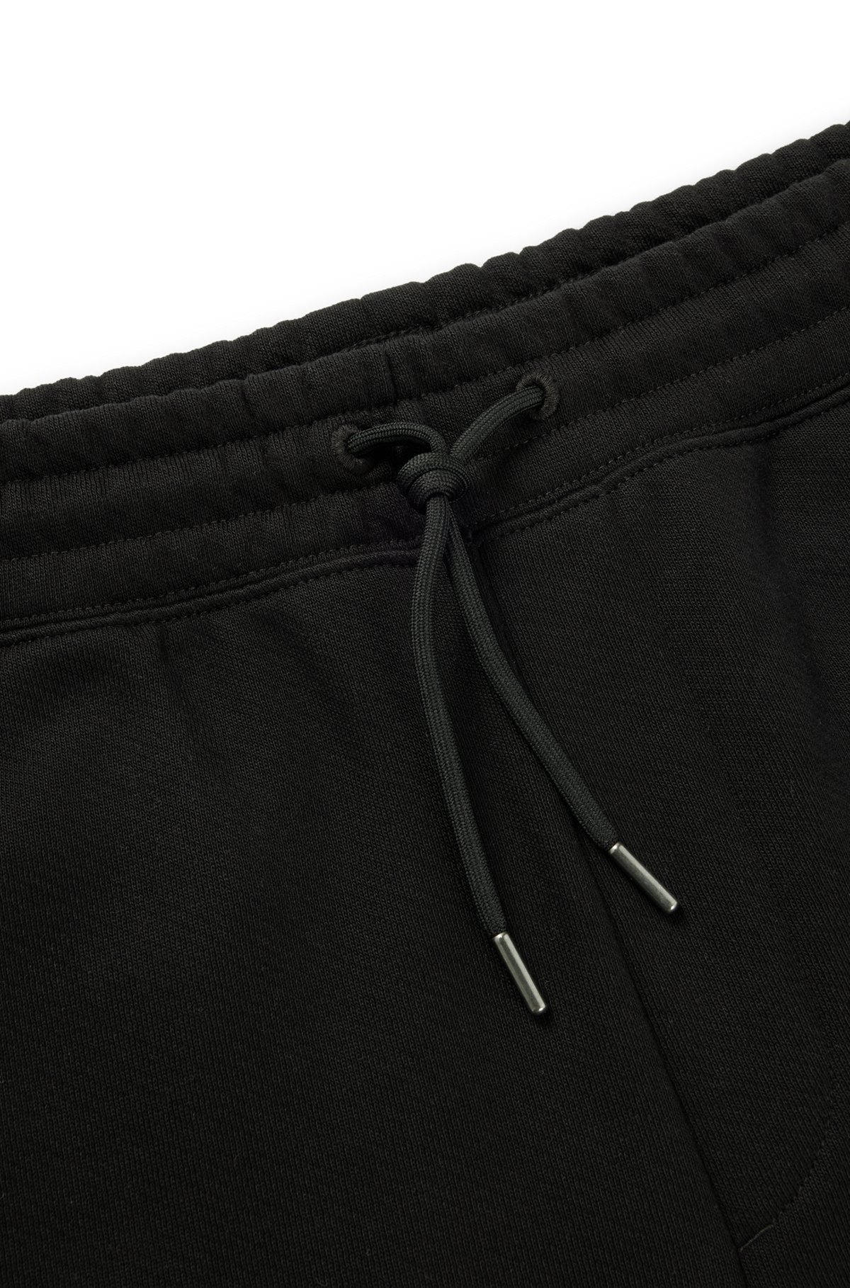 LOOSE-FIT SHORTS IN COTTON TERRY WITH LOGO PRINT - 6