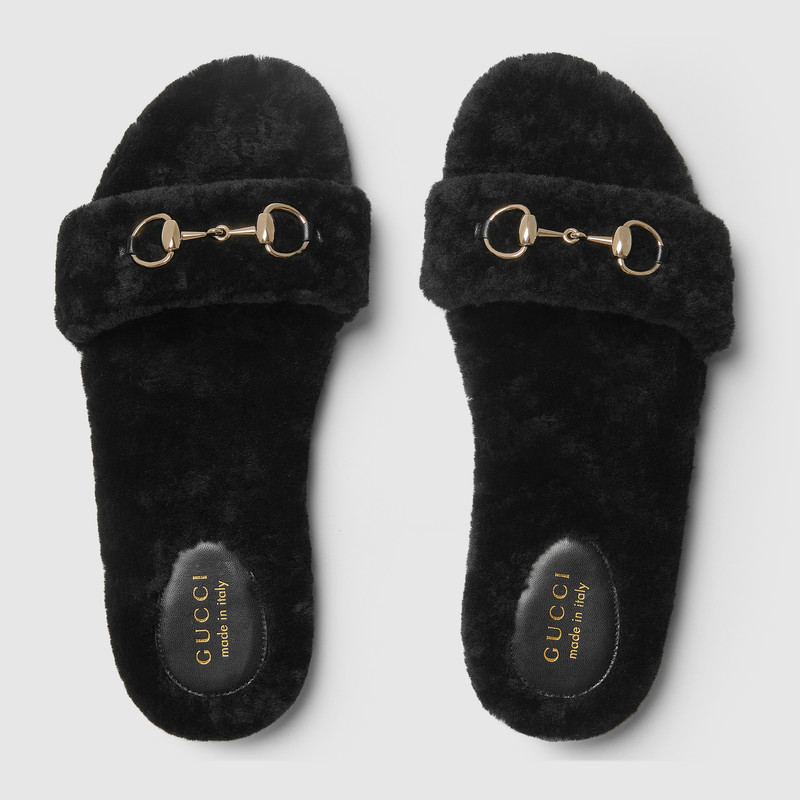 GUCCI Women's slide with Horsebit outlook