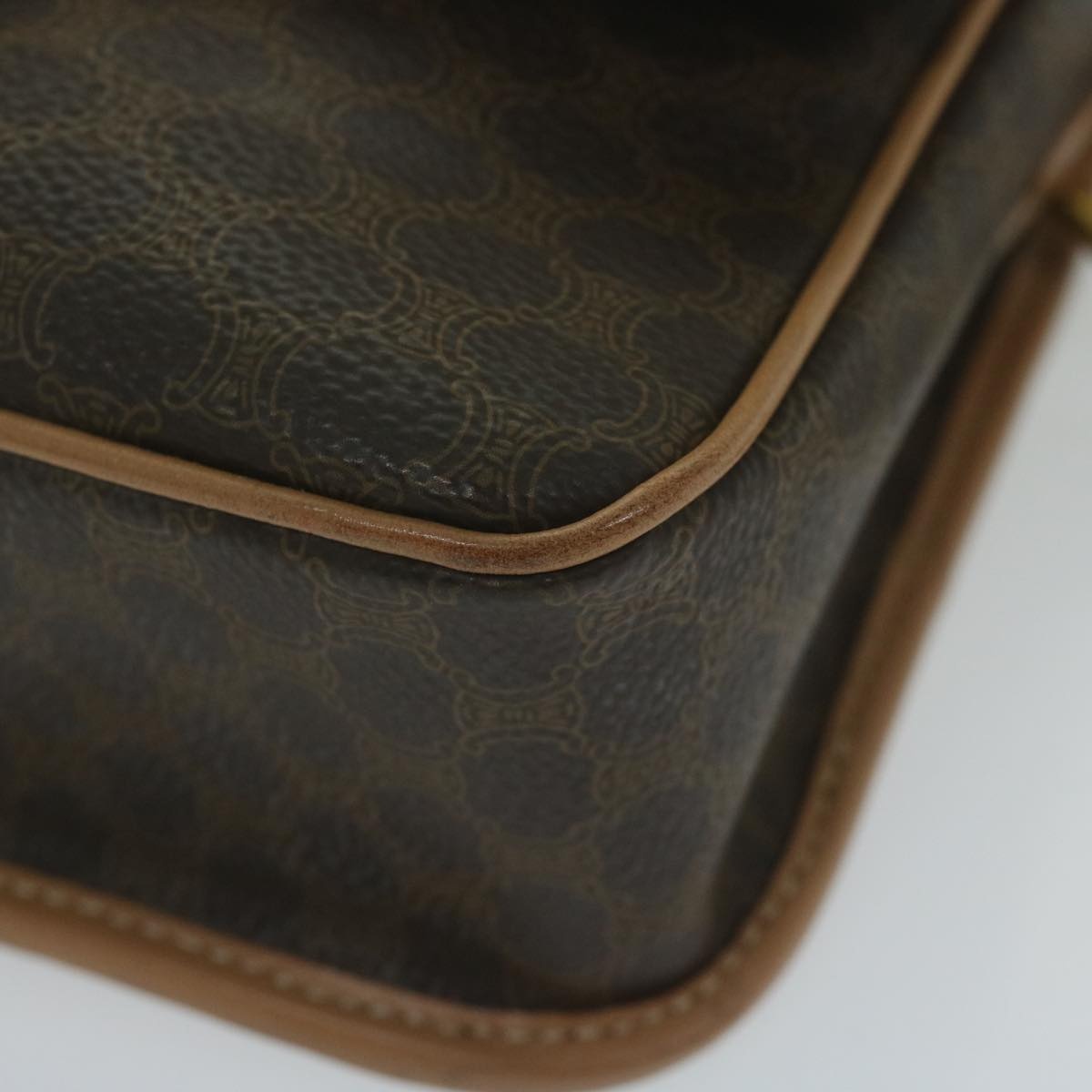CELINE Macadam Canvas Shoulder Bag - 9