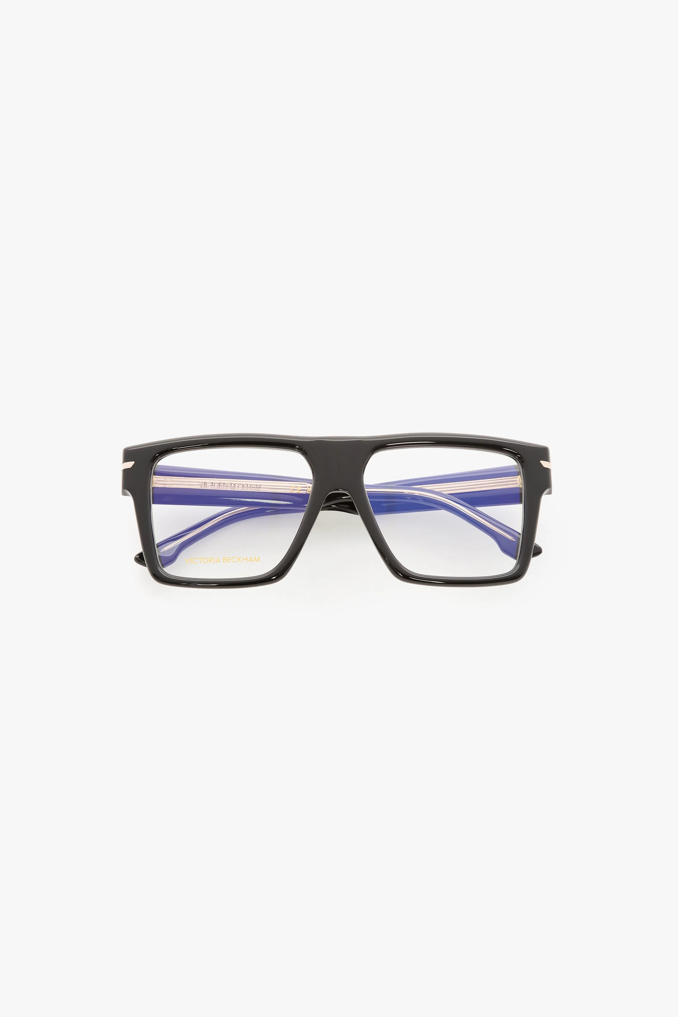 Sculpted Flat Top Frame In Black - 1