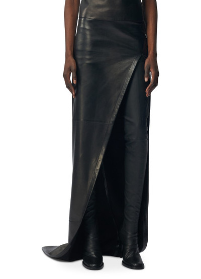 Ann Demeulemeester Janita X-Long Asymmetric Skirt With Deep Slit outlook