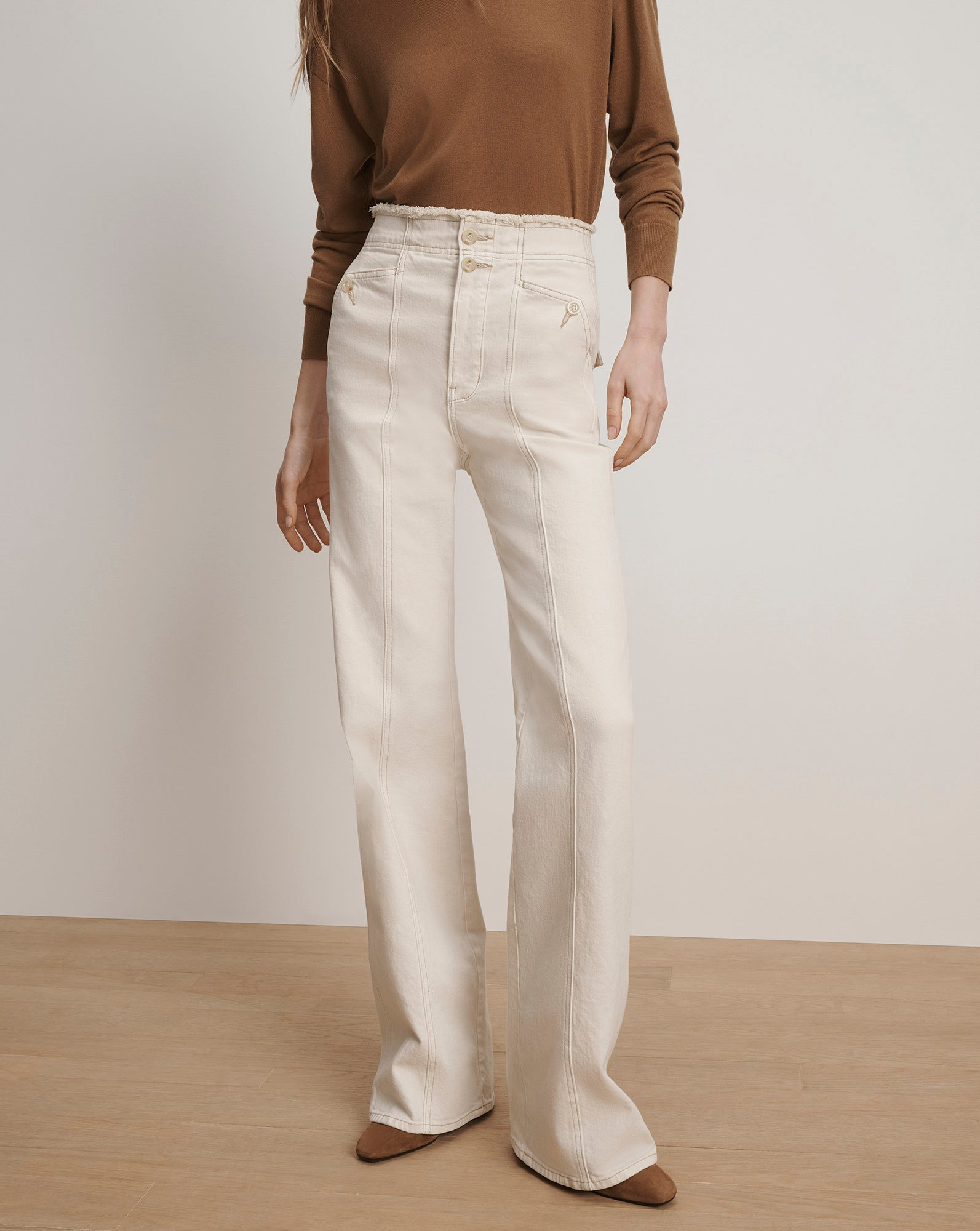 CROSBIE SLIM WIDE-LEG JEAN - 3